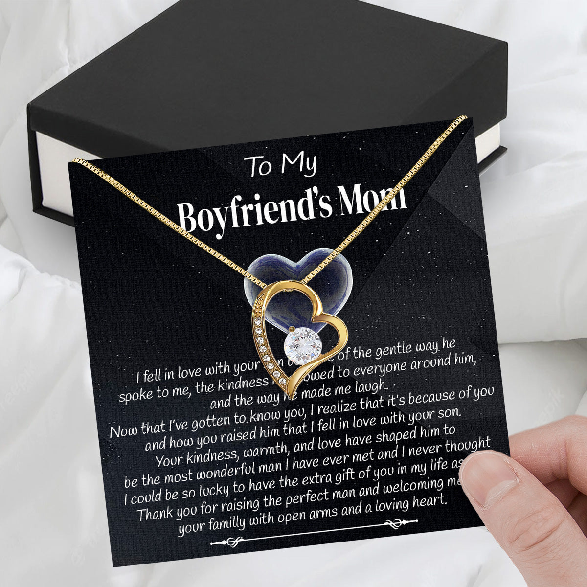 Boyfriend’s Mom Necklace: A Heartfelt Gift for the Woman Who Raised Him