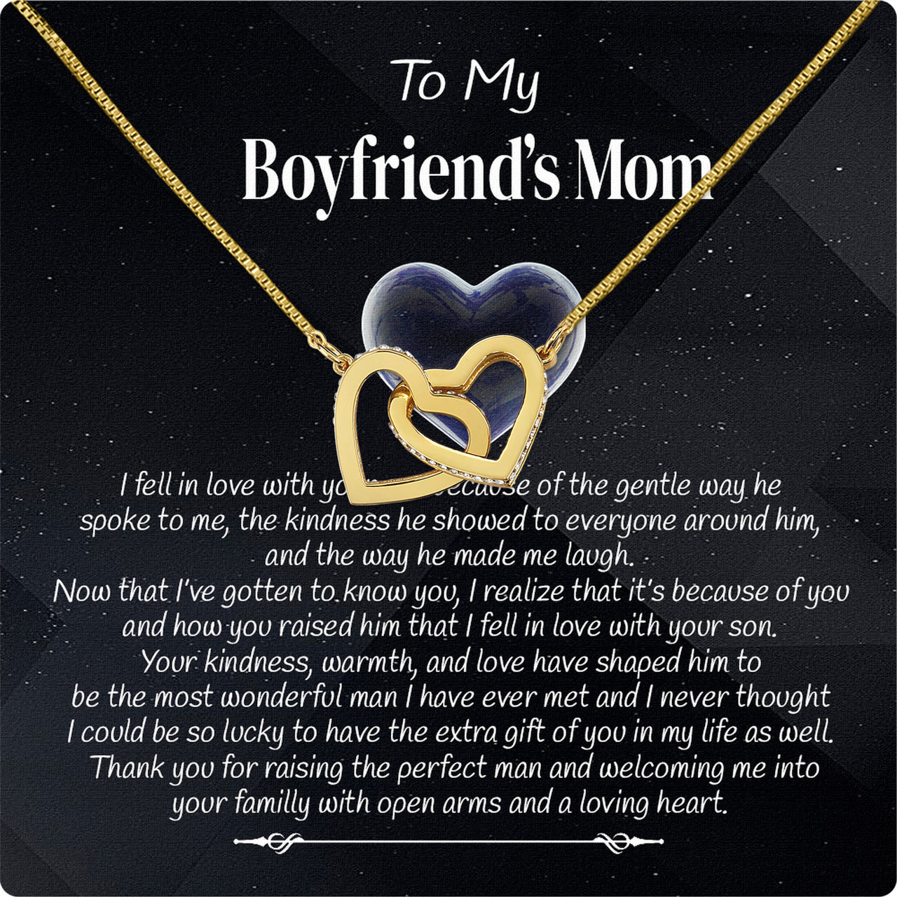 Boyfriend’s Mom Necklace: A Heartfelt Gift for the Woman Who Raised Him