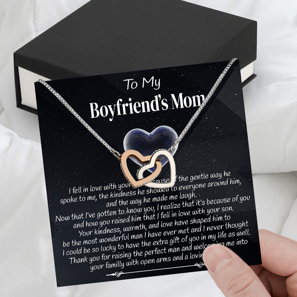 Boyfriend’s Mom Necklace: A Heartfelt Gift for the Woman Who Raised Him