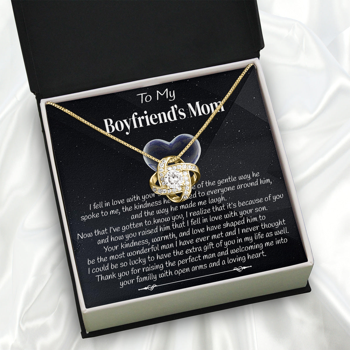 Boyfriend’s Mom Necklace: A Heartfelt Gift for the Woman Who Raised Him