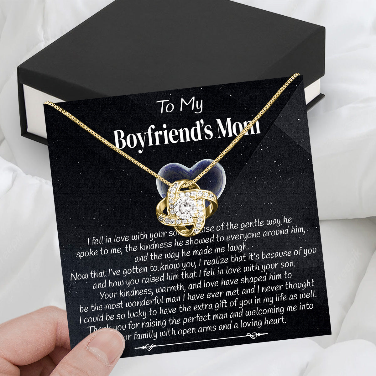 Boyfriend’s Mom Necklace: A Heartfelt Gift for the Woman Who Raised Him