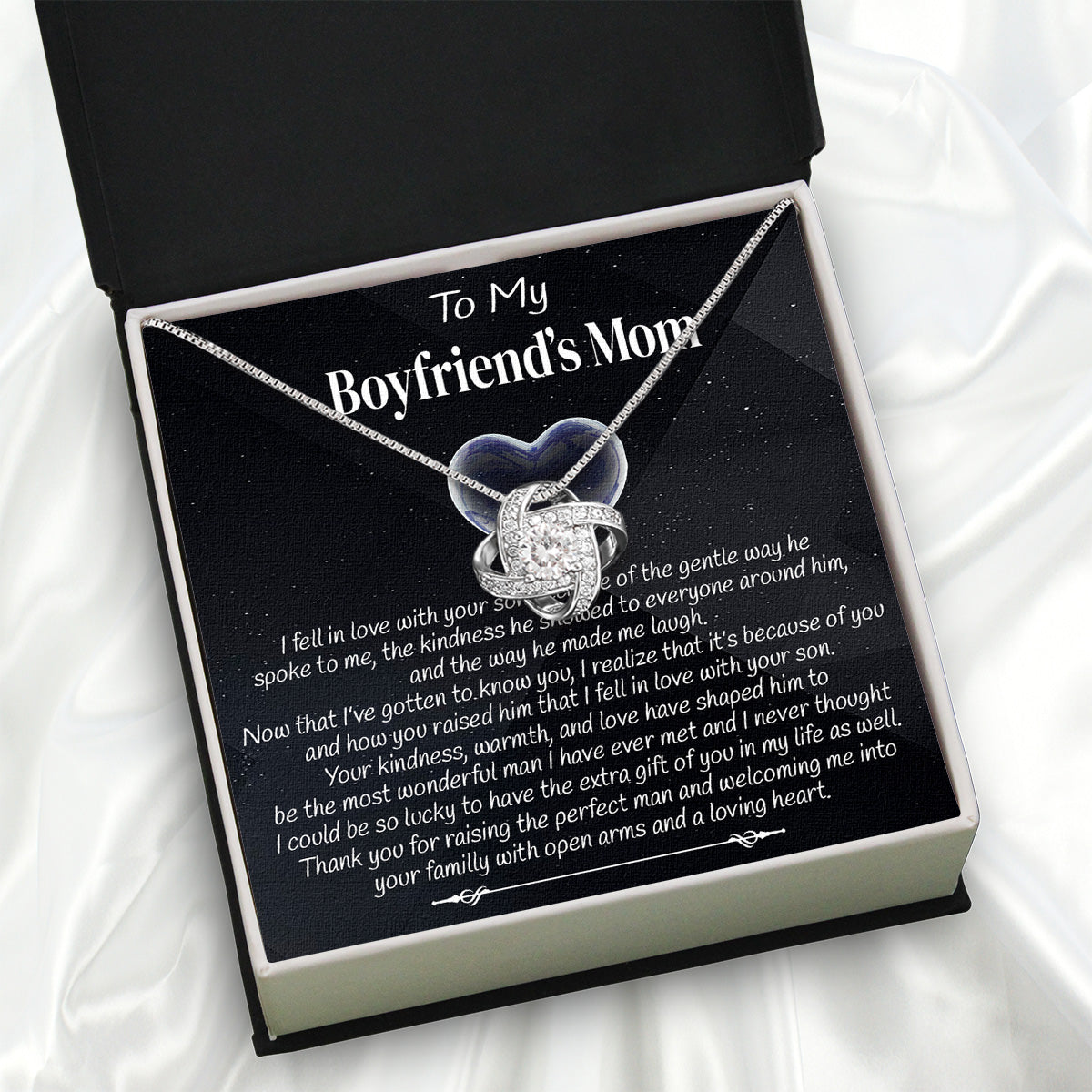 Boyfriend’s Mom Necklace: A Heartfelt Gift for the Woman Who Raised Him