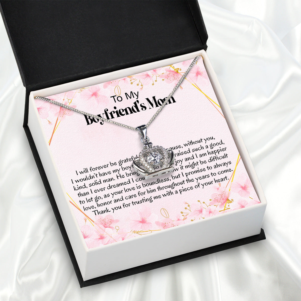 Boyfriend’s Mom Necklace: A Heartfelt Gift for the Woman Who Raised Him