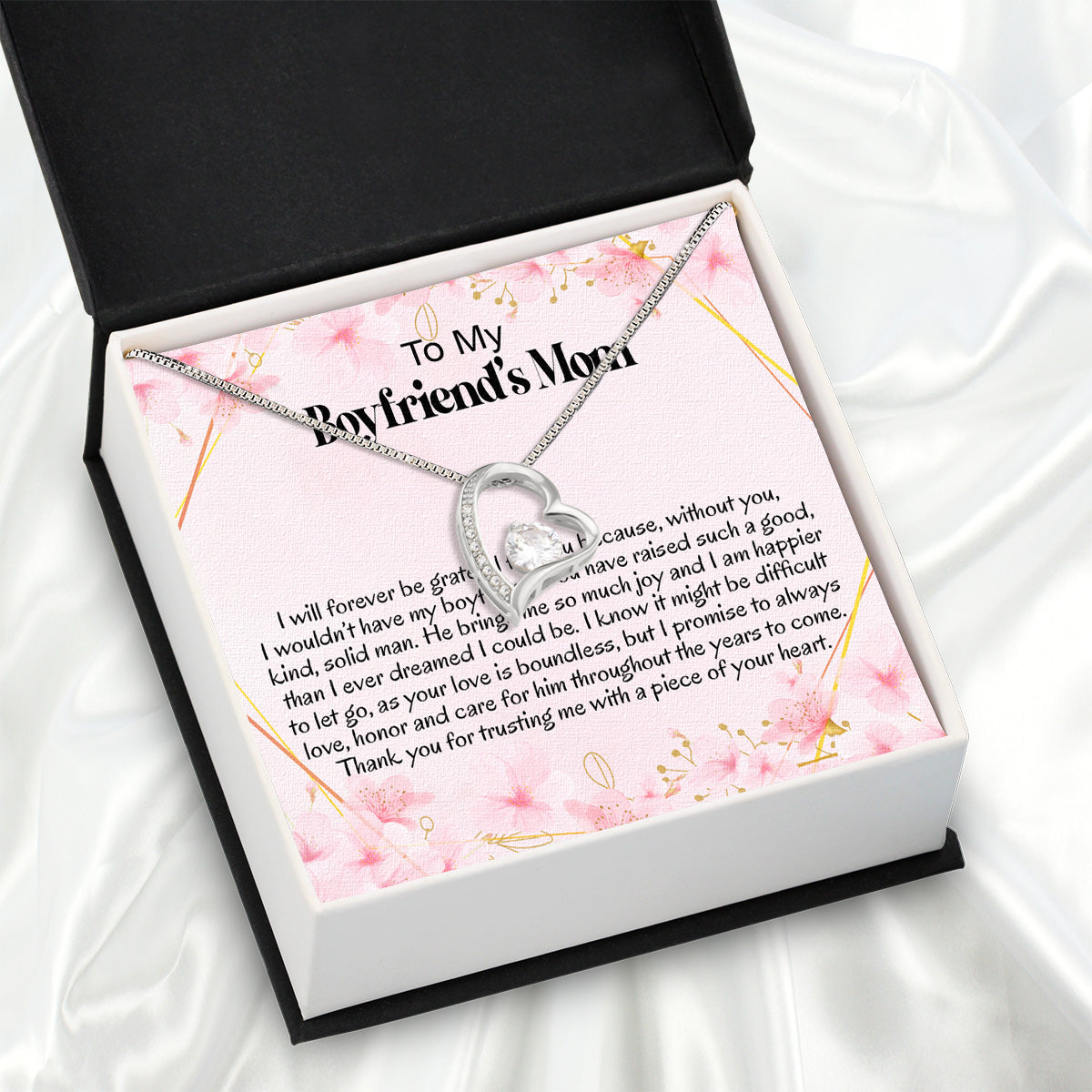 Boyfriend’s Mom Necklace: A Heartfelt Gift for the Woman Who Raised Him