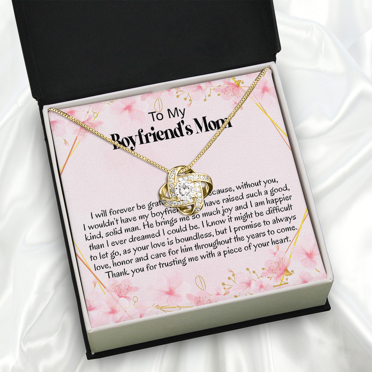 Boyfriend’s Mom Necklace: A Heartfelt Gift for the Woman Who Raised Him