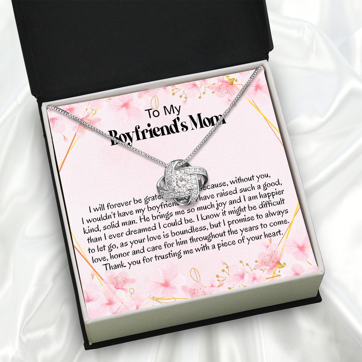 Boyfriend’s Mom Necklace: A Heartfelt Gift for the Woman Who Raised Him