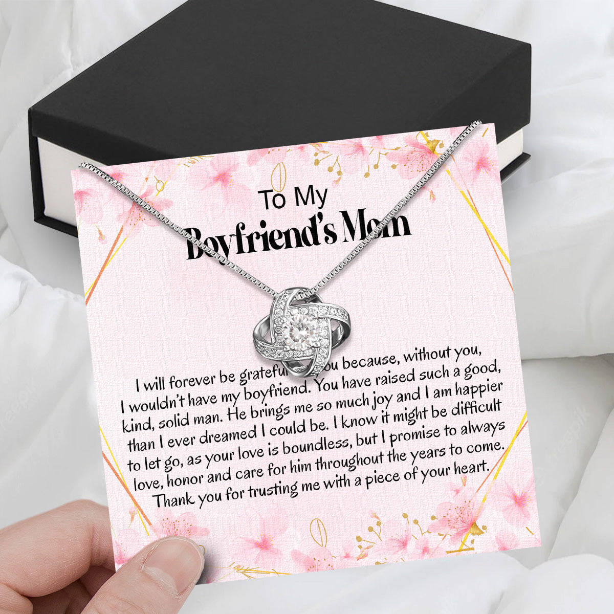 Boyfriend’s Mom Necklace: A Heartfelt Gift for the Woman Who Raised Him