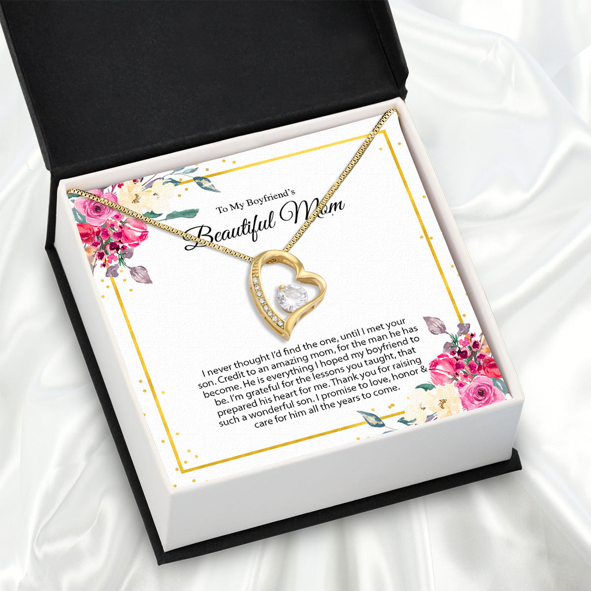 Boyfriend’s Mom Necklace: A Heartfelt Gift for the Woman Who Raised Him