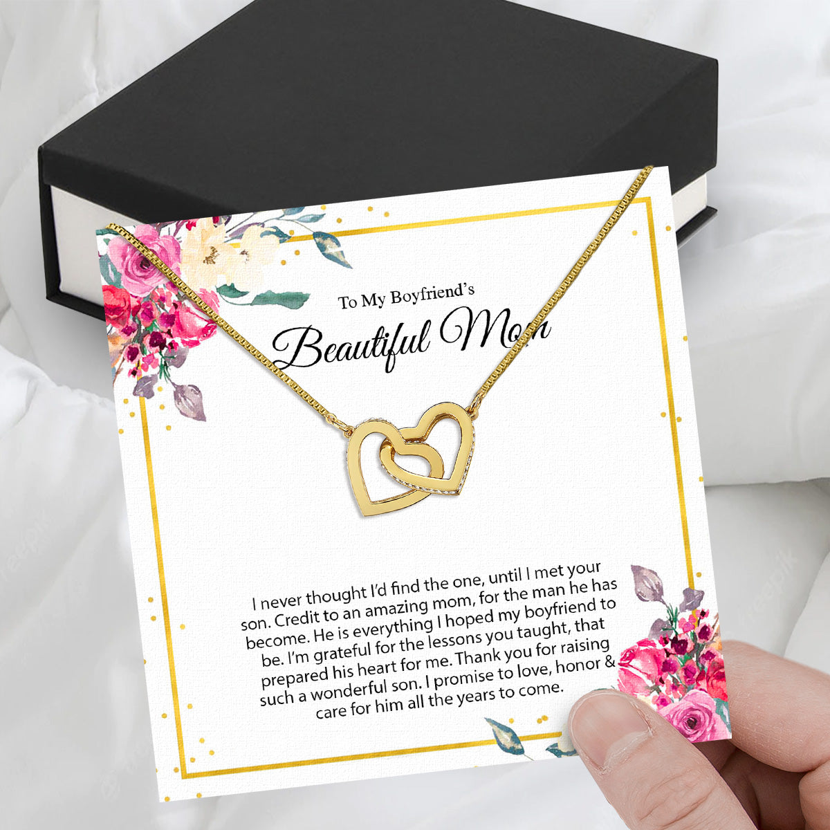 Boyfriend’s Mom Necklace: A Heartfelt Gift for the Woman Who Raised Him