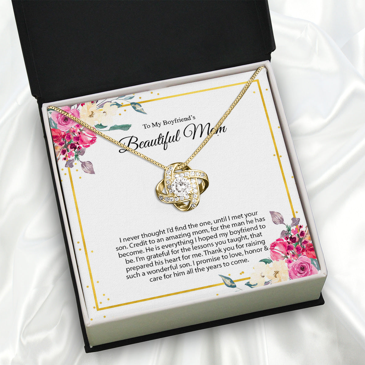 Boyfriend’s Mom Necklace: A Heartfelt Gift for the Woman Who Raised Him