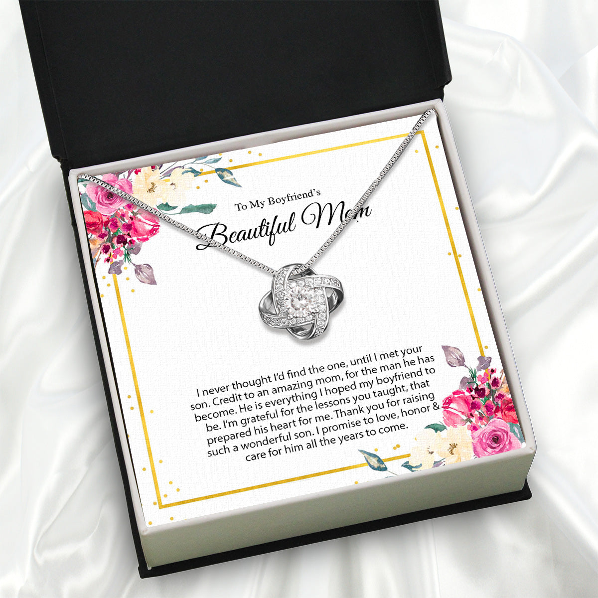 Boyfriend’s Mom Necklace: A Heartfelt Gift for the Woman Who Raised Him