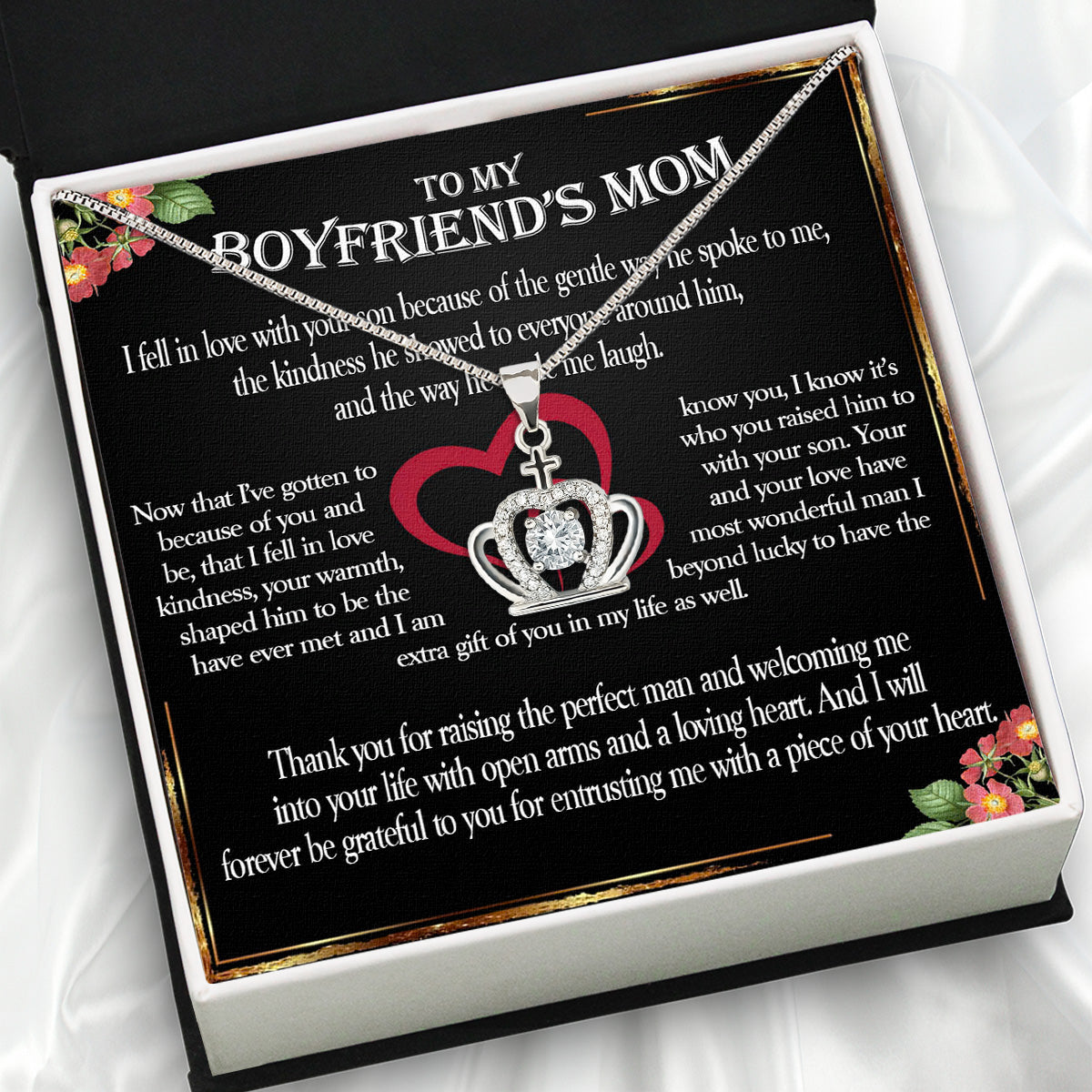 Boyfriend's Mom Necklace: A Heartfelt Gift for the Woman Who Raised Him