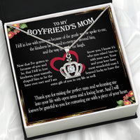 Thumbnail for Boyfriend's Mom Necklace: A Heartfelt Gift for the Woman Who Raised Him