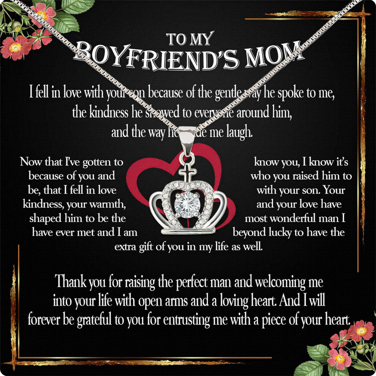 Boyfriend's Mom Necklace: A Heartfelt Gift for the Woman Who Raised Him