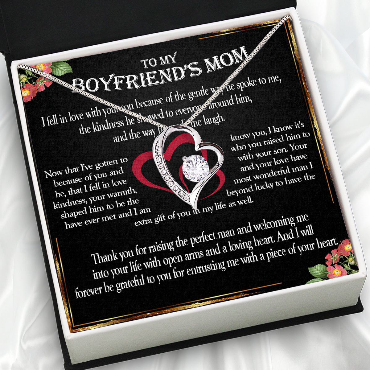 Boyfriend's Mom Necklace: A Heartfelt Gift for the Woman Who Raised Him