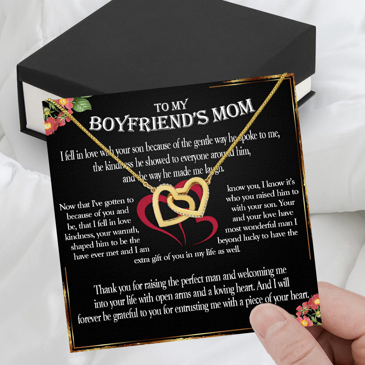 Boyfriend's Mom Necklace: A Heartfelt Gift for the Woman Who Raised Him