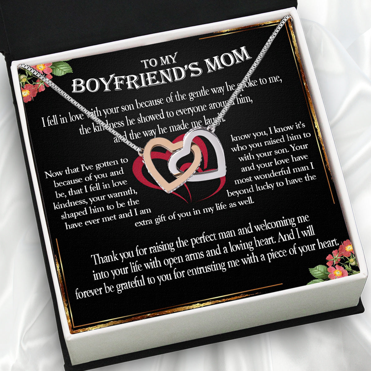 Boyfriend's Mom Necklace: A Heartfelt Gift for the Woman Who Raised Him