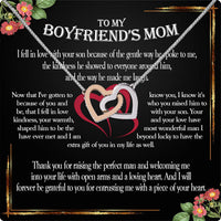 Thumbnail for Boyfriend's Mom Necklace: A Heartfelt Gift for the Woman Who Raised Him