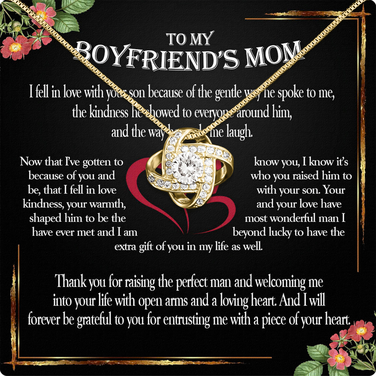 Boyfriend's Mom Necklace: A Heartfelt Gift for the Woman Who Raised Him