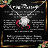 Thumbnail for Boyfriend's Mom Necklace: A Heartfelt Gift for the Woman Who Raised Him