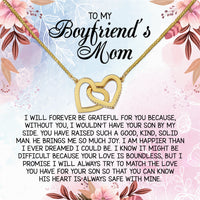 Thumbnail for Boyfriend's Mom Necklace: A Heartfelt Gift for the Woman Who Raised Him