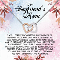 Thumbnail for Boyfriend's Mom Necklace: A Heartfelt Gift for the Woman Who Raised Him