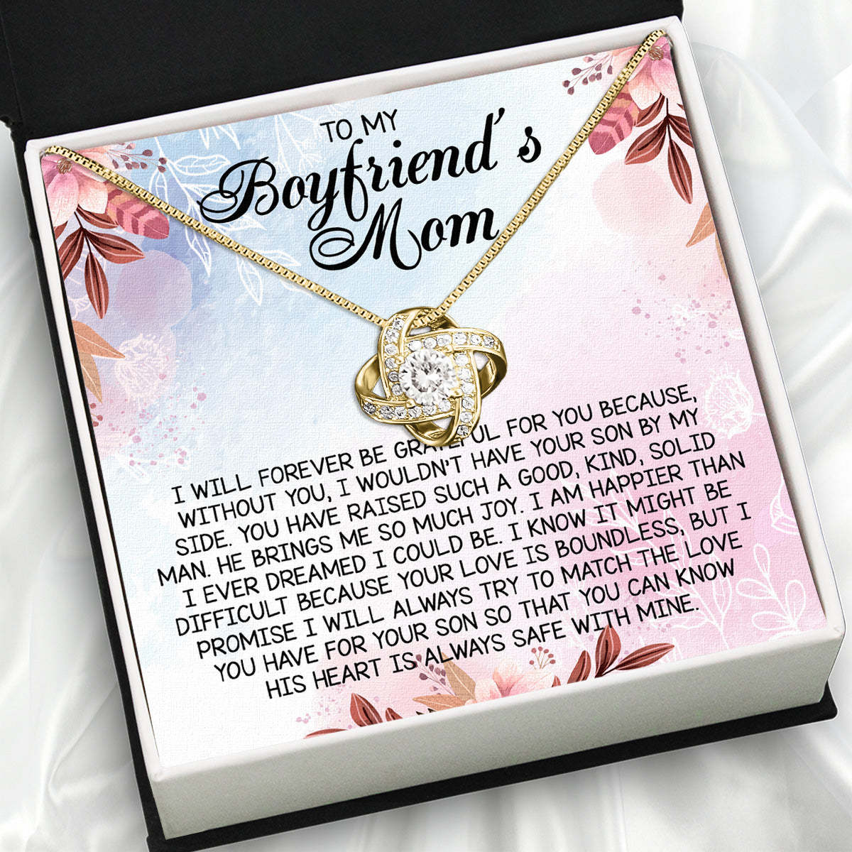 Boyfriend's Mom Necklace: A Heartfelt Gift for the Woman Who Raised Him