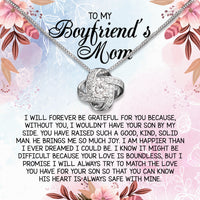 Thumbnail for Boyfriend's Mom Necklace: A Heartfelt Gift for the Woman Who Raised Him