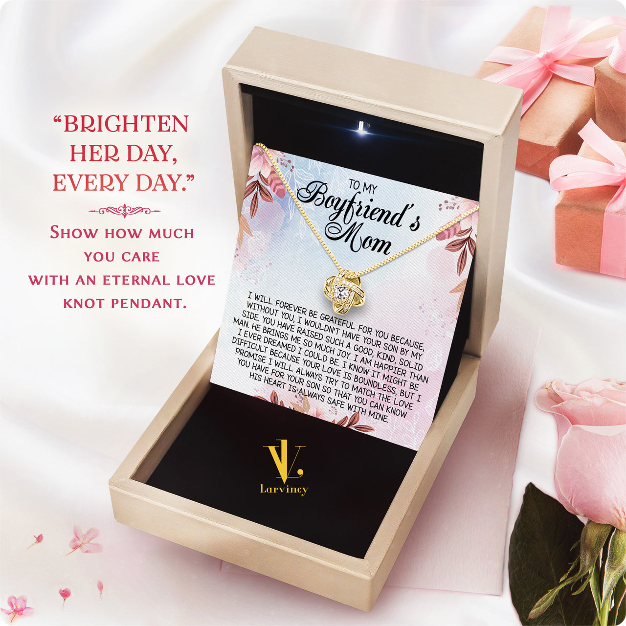 Boyfriend's Mom Necklace: A Heartfelt Gift for the Woman Who Raised Him