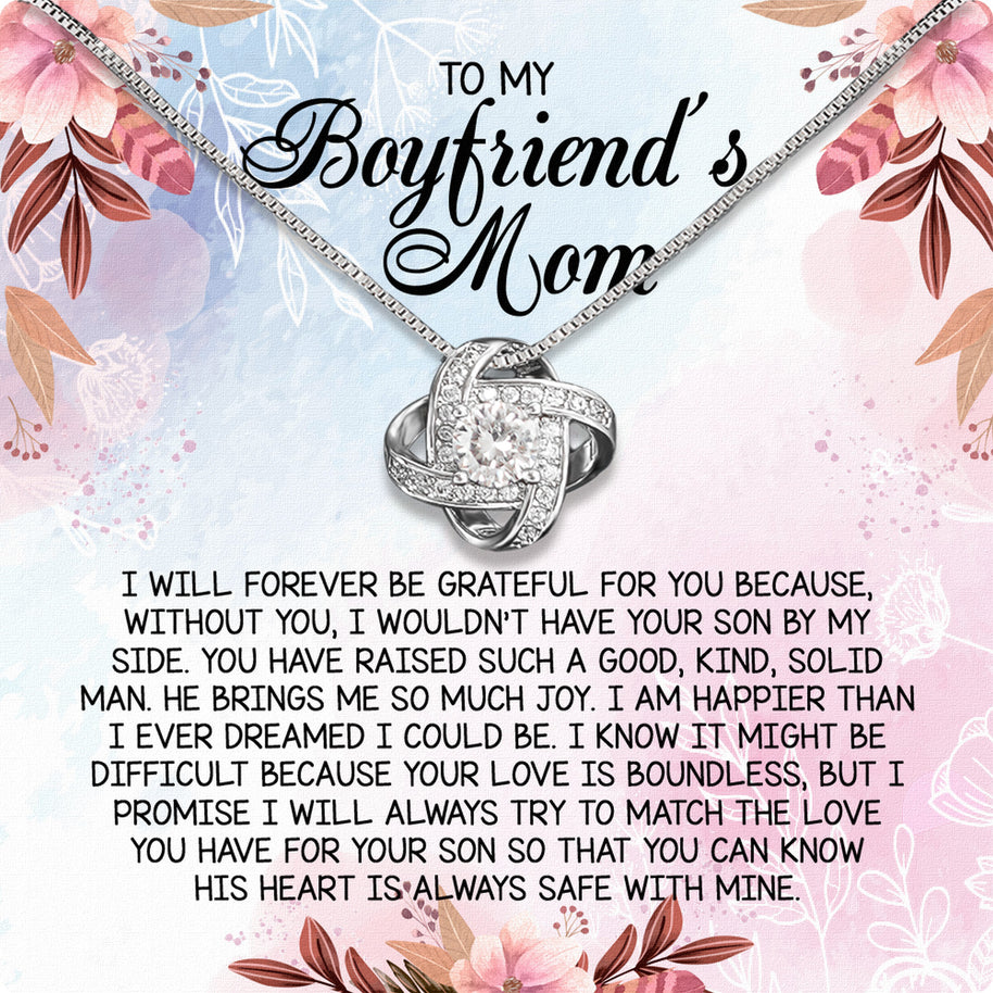 Boyfriend's Mom Necklace: A Heartfelt Gift for the Woman Who Raised Him