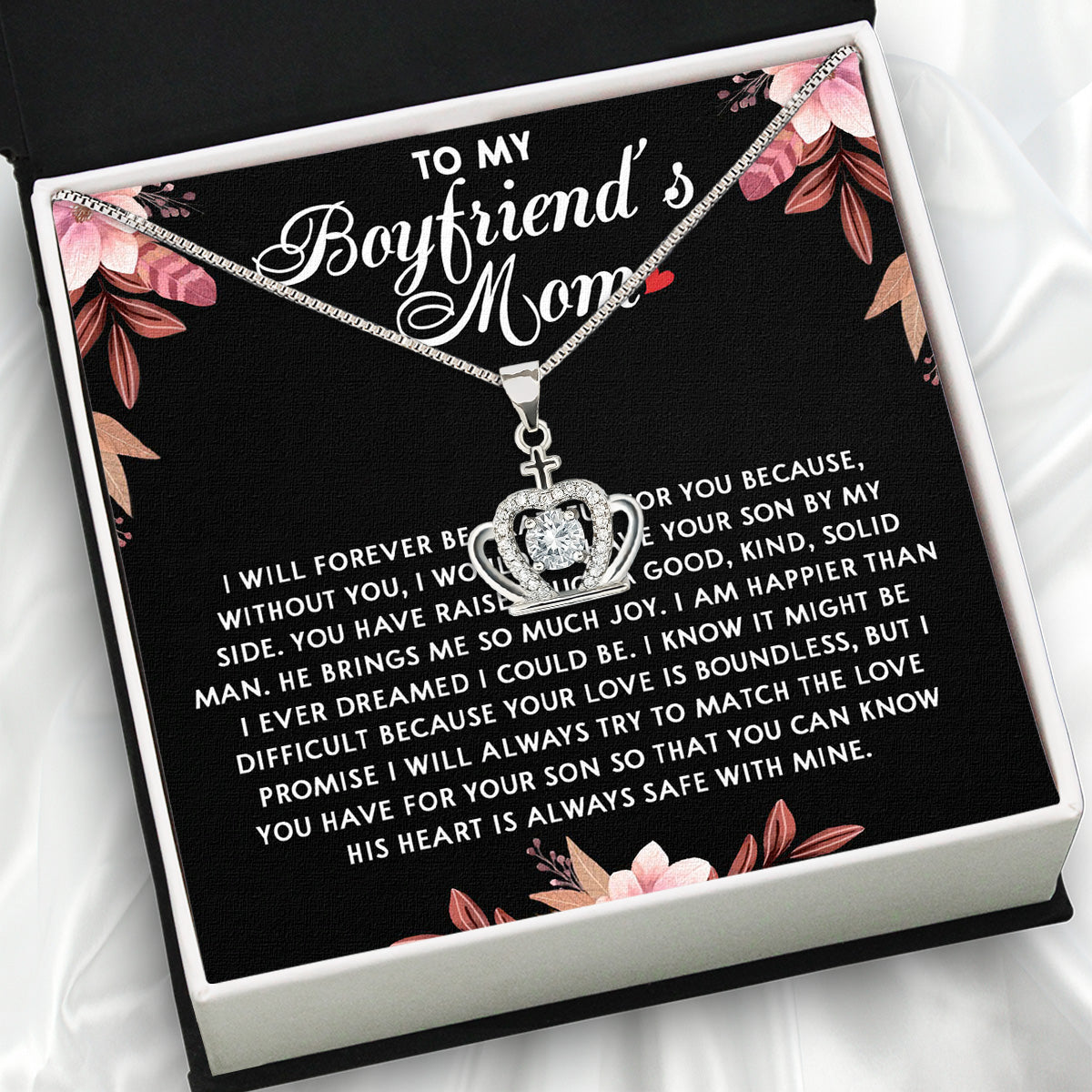 Boyfriend's Mom Necklace: A Heartfelt Gift for the Woman Who Raised Him