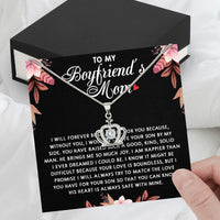 Thumbnail for Boyfriend's Mom Necklace: A Heartfelt Gift for the Woman Who Raised Him