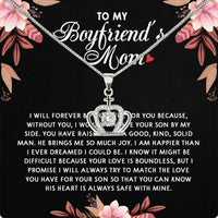 Thumbnail for Boyfriend's Mom Necklace: A Heartfelt Gift for the Woman Who Raised Him