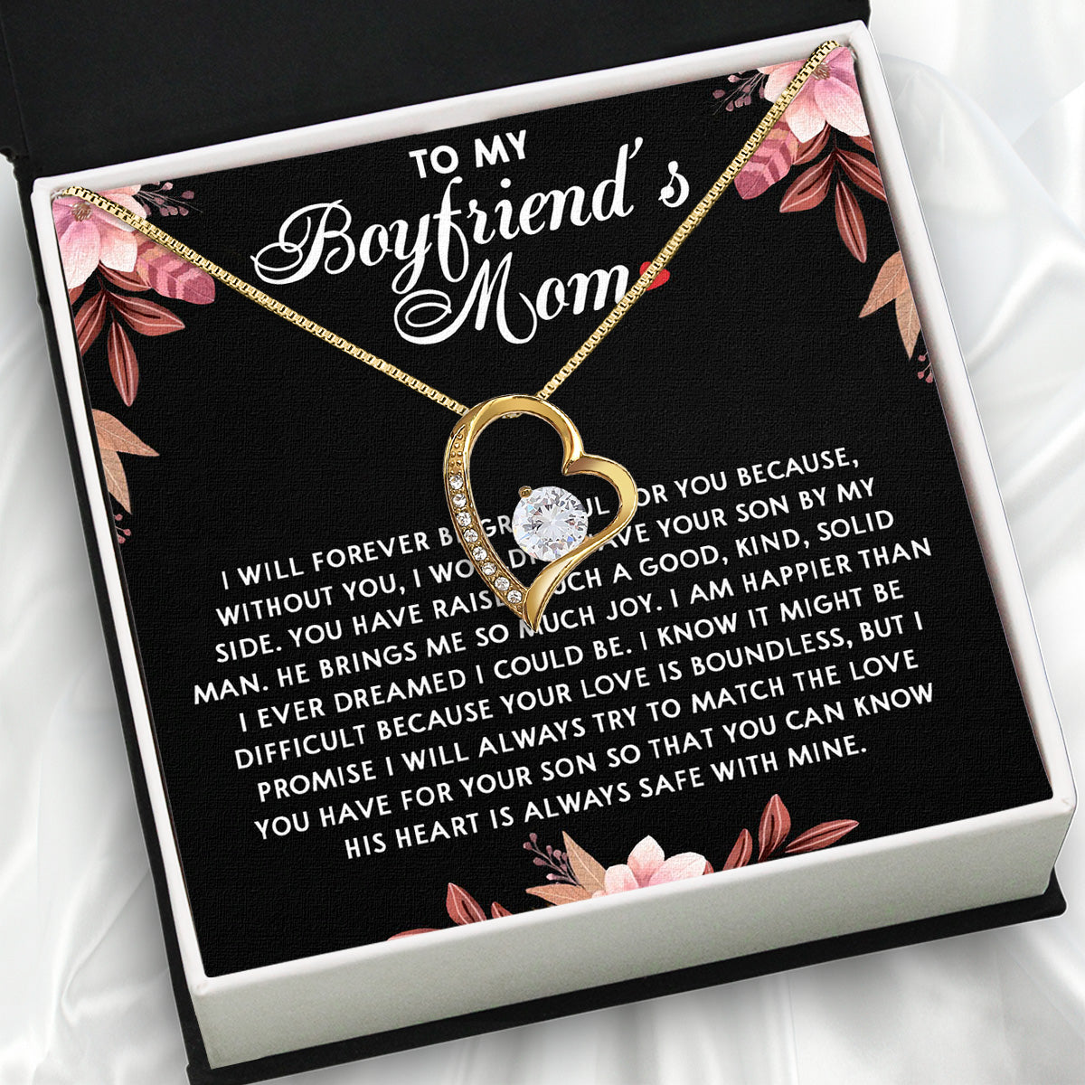 Boyfriend's Mom Necklace: A Heartfelt Gift for the Woman Who Raised Him