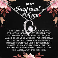 Thumbnail for Boyfriend's Mom Necklace: A Heartfelt Gift for the Woman Who Raised Him