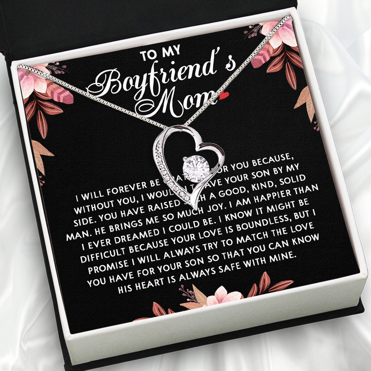 Boyfriend's Mom Necklace: A Heartfelt Gift for the Woman Who Raised Him
