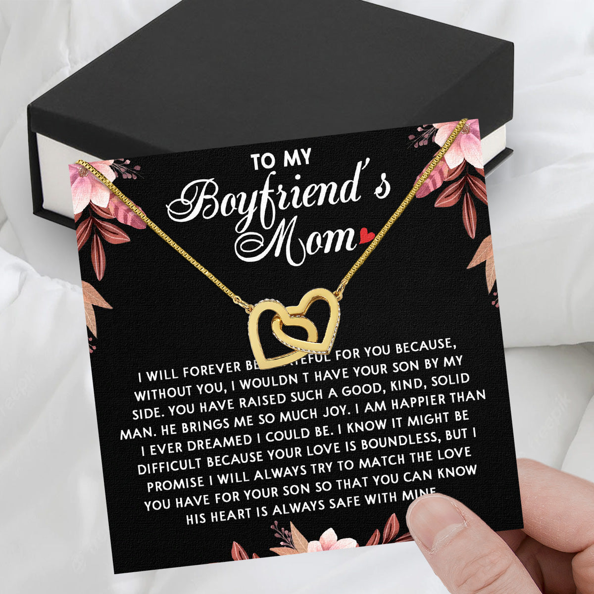 Boyfriend's Mom Necklace: A Heartfelt Gift for the Woman Who Raised Him