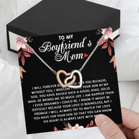 Thumbnail for Boyfriend's Mom Necklace: A Heartfelt Gift for the Woman Who Raised Him