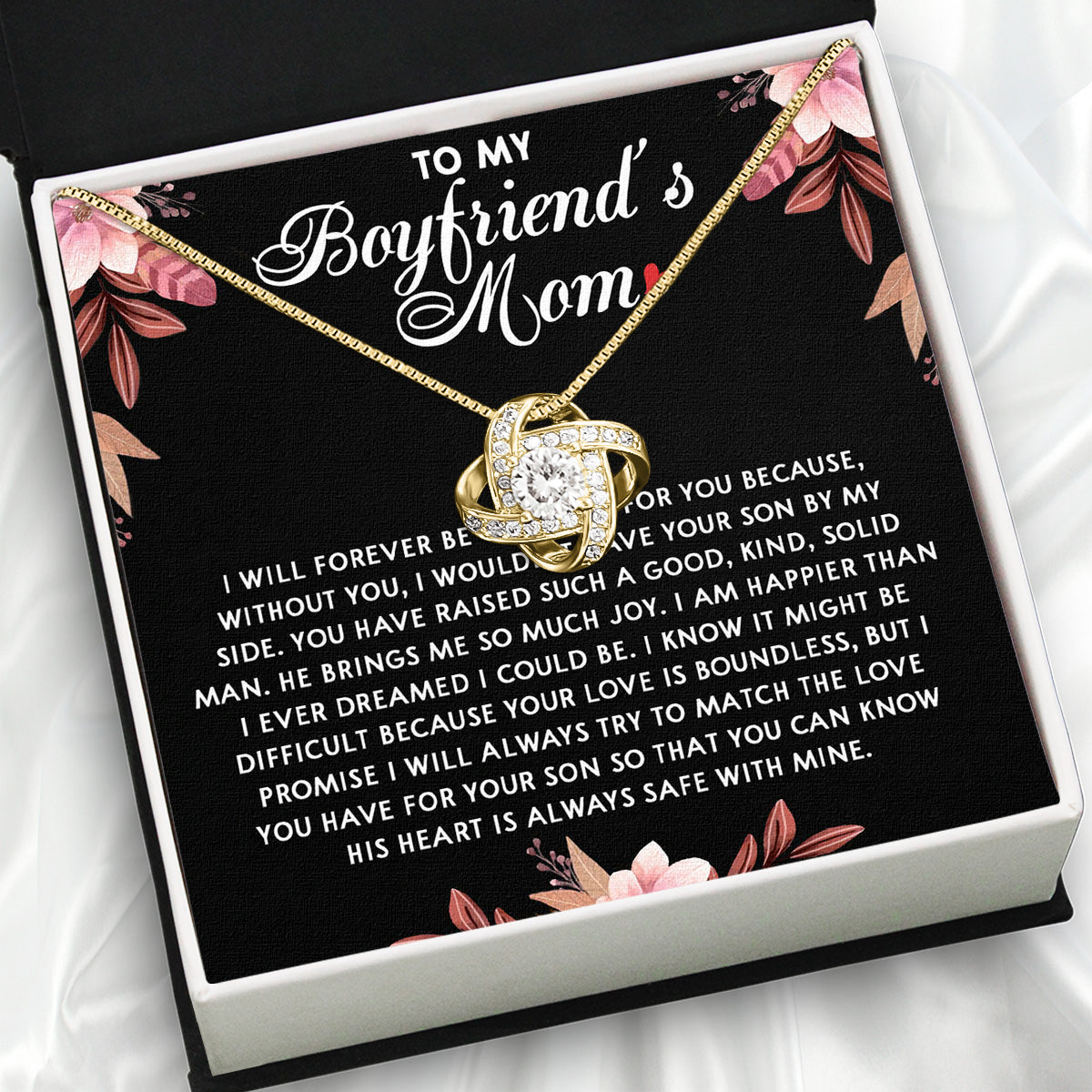 Boyfriend's Mom Necklace: A Heartfelt Gift for the Woman Who Raised Him