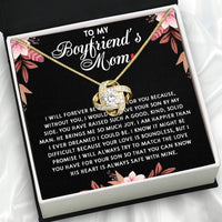 Thumbnail for Boyfriend's Mom Necklace: A Heartfelt Gift for the Woman Who Raised Him