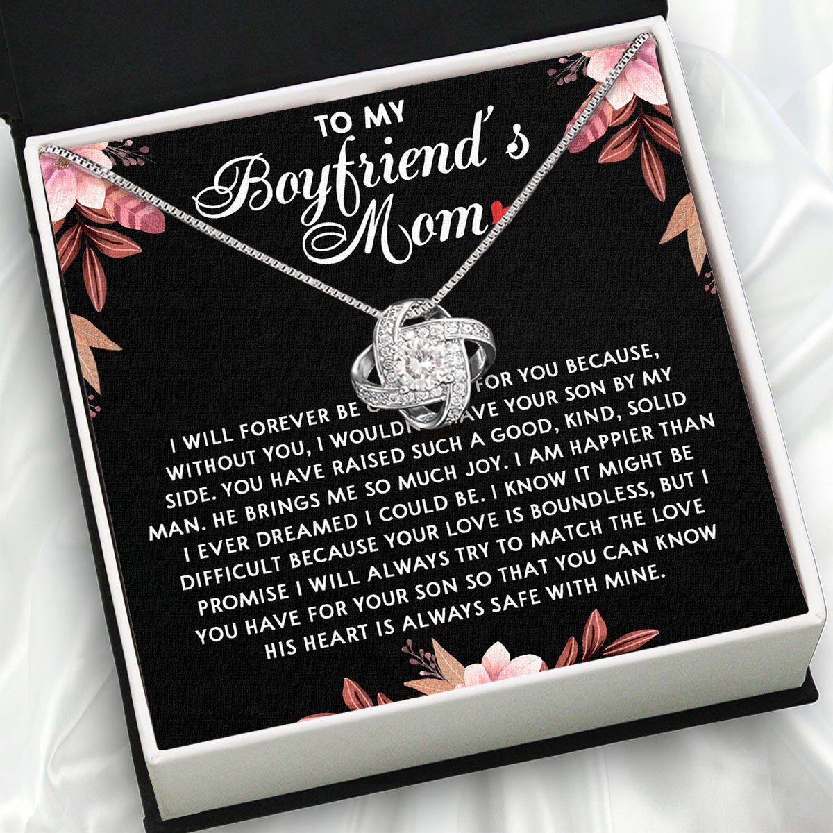 Boyfriend's Mom Necklace: A Heartfelt Gift for the Woman Who Raised Him