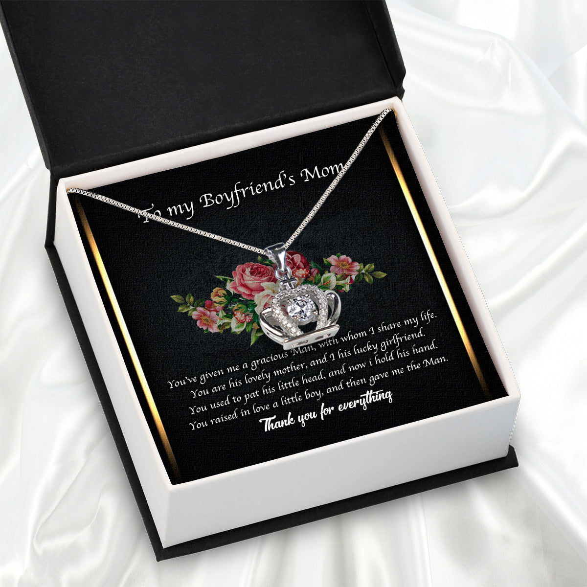 Boyfriend’s Mom Necklace: A Heartfelt Gift for the Woman Who Raised Him