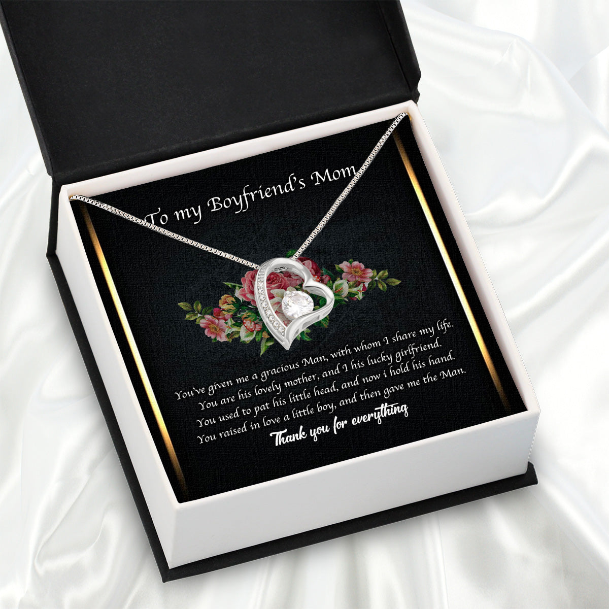 Boyfriend’s Mom Necklace: A Heartfelt Gift for the Woman Who Raised Him