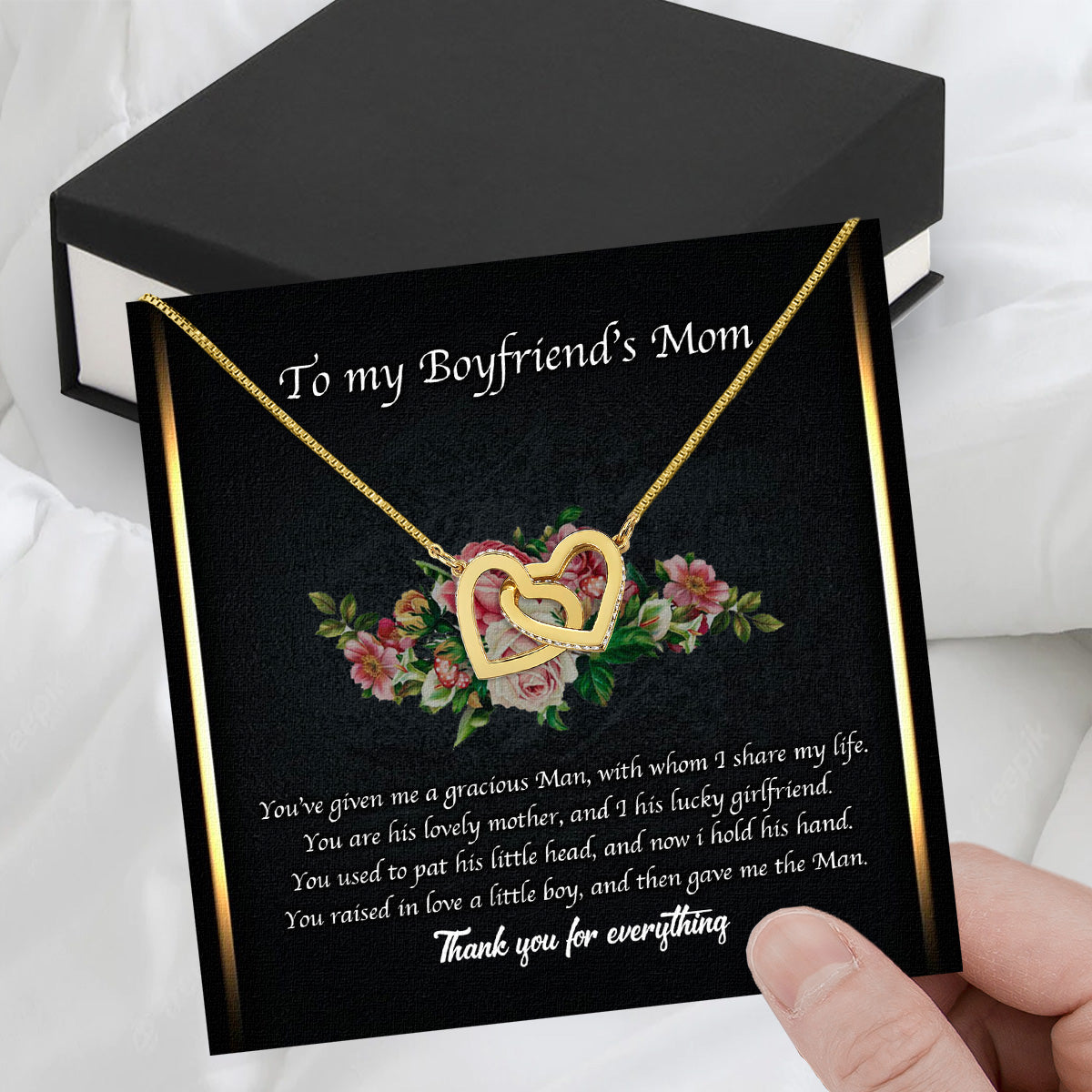 Boyfriend’s Mom Necklace: A Heartfelt Gift for the Woman Who Raised Him