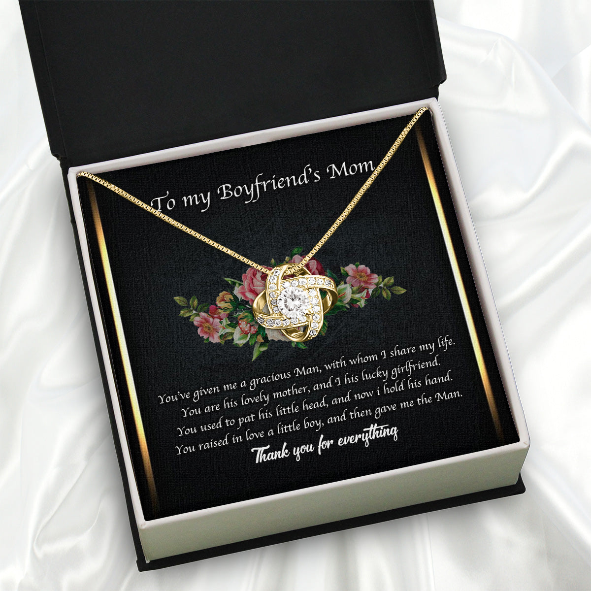 Boyfriend’s Mom Necklace: A Heartfelt Gift for the Woman Who Raised Him