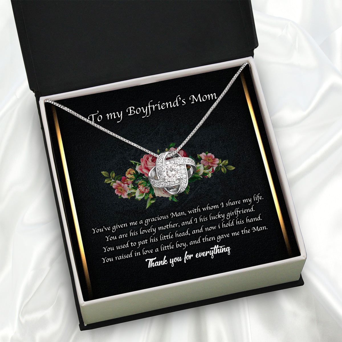 Boyfriend’s Mom Necklace: A Heartfelt Gift for the Woman Who Raised Him