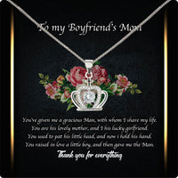 Thumbnail for Boyfriend’s Mom Necklace: A Heartfelt Gift for the Woman Who Raised Him