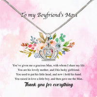 Thumbnail for Boyfriend’s Mom Necklace: A Heartfelt Gift for the Woman Who Raised Him