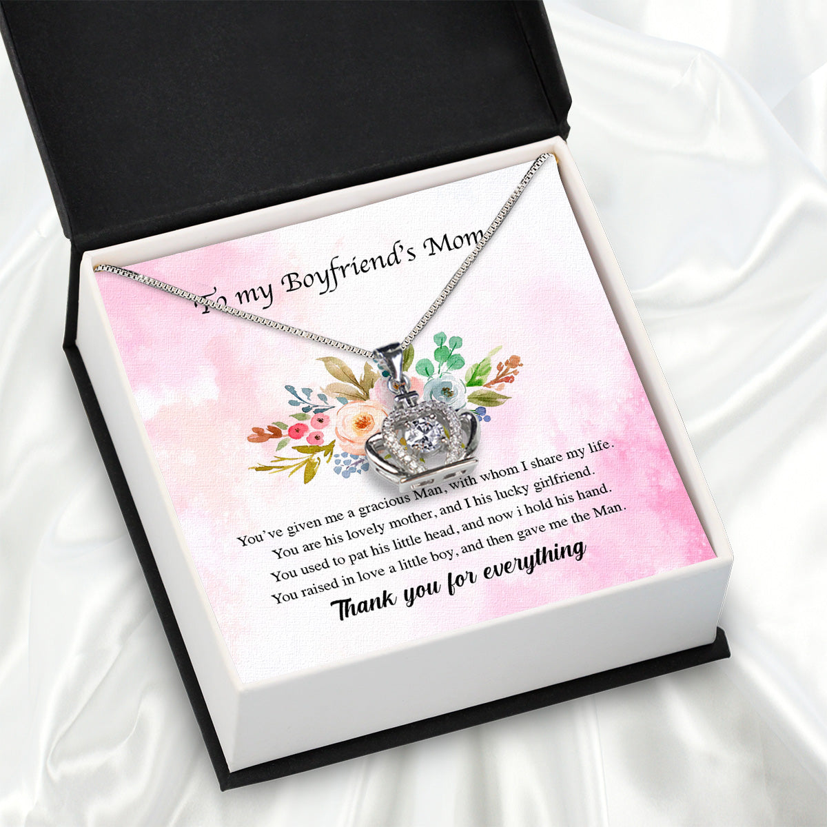 Boyfriend’s Mom Necklace: A Heartfelt Gift for the Woman Who Raised Him