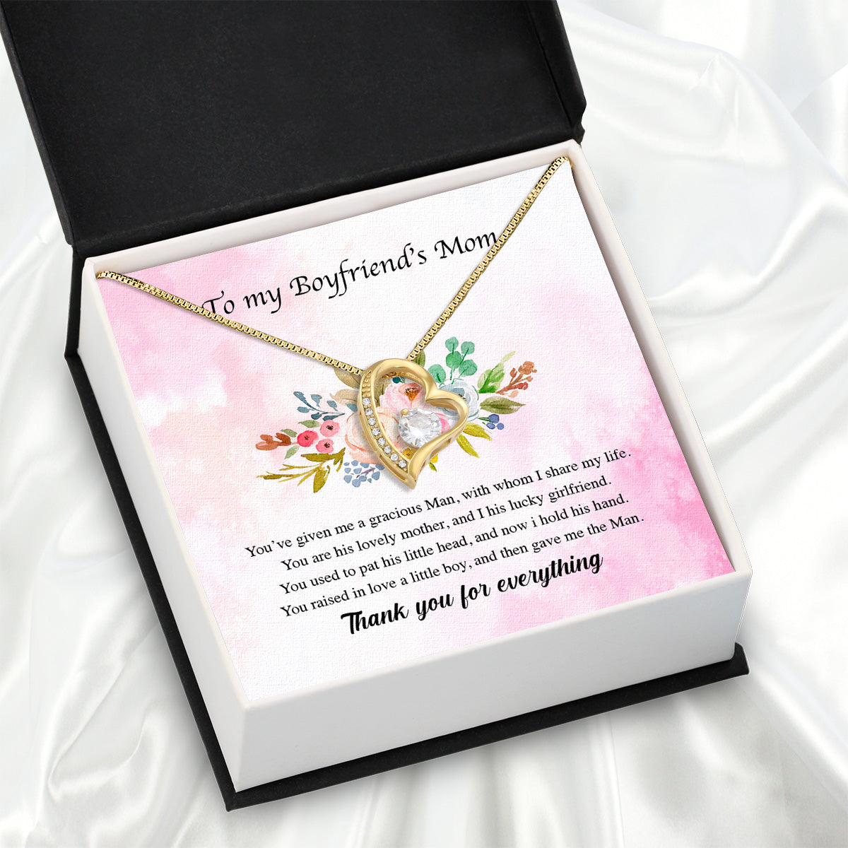 Boyfriend’s Mom Necklace: A Heartfelt Gift for the Woman Who Raised Him